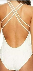 Polo Ralph Lauren XL White One Piece Swimsuit